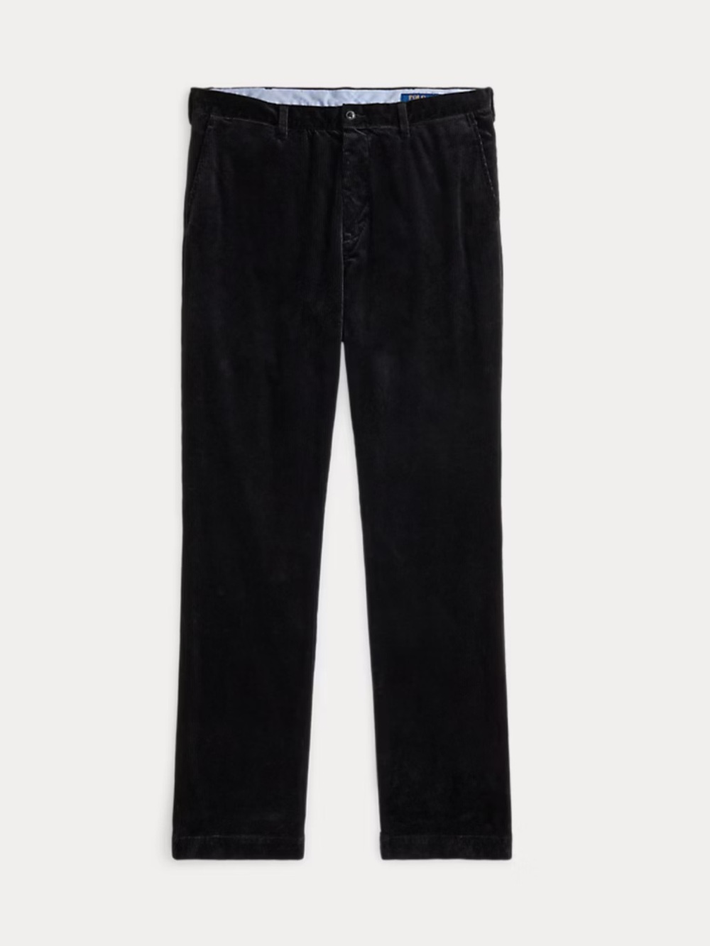 Polo by Ralph Lauren Black Stretch Classic Straight Fit Corduroy Pants Size 38